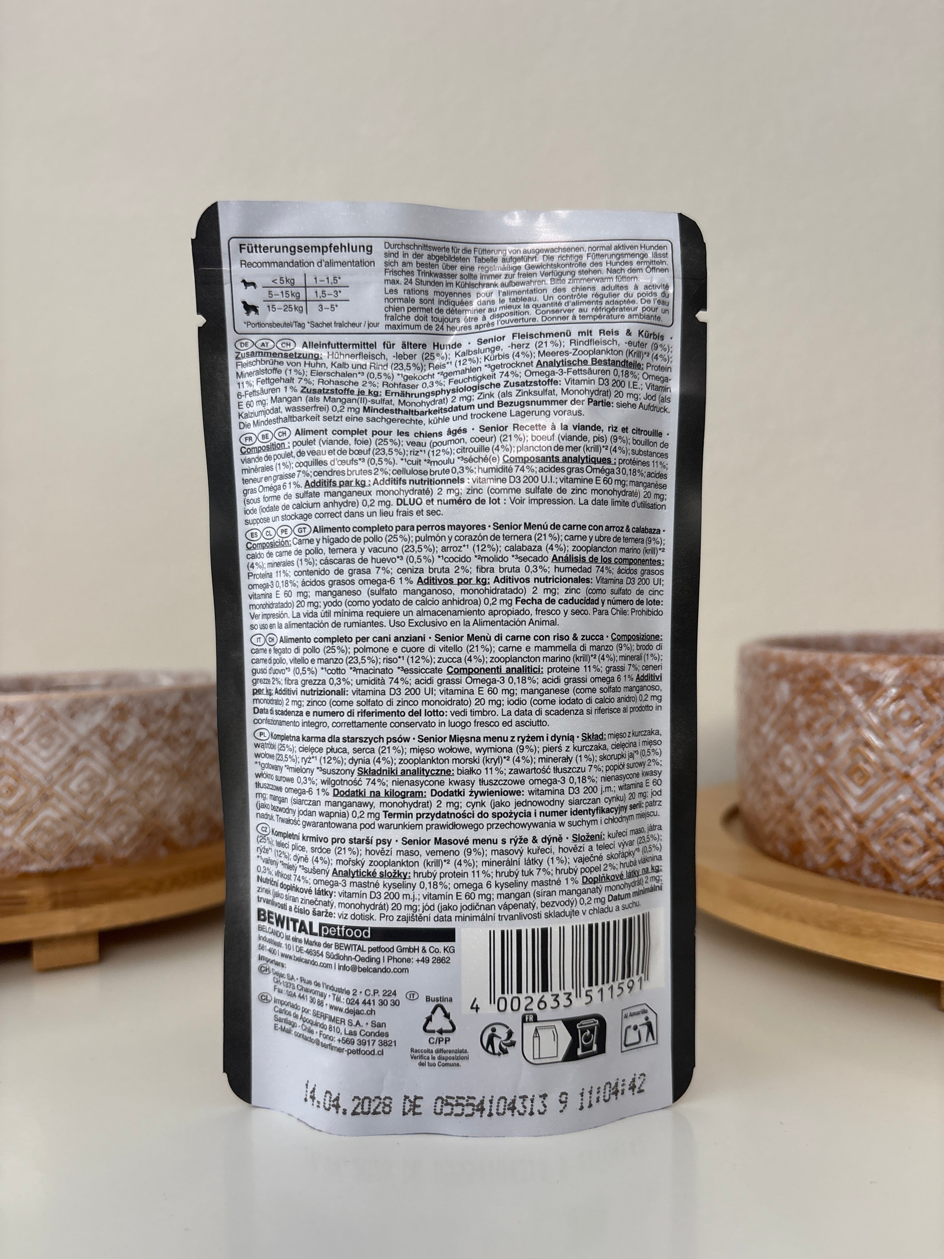 Belcando Finest Selection Senior 125g