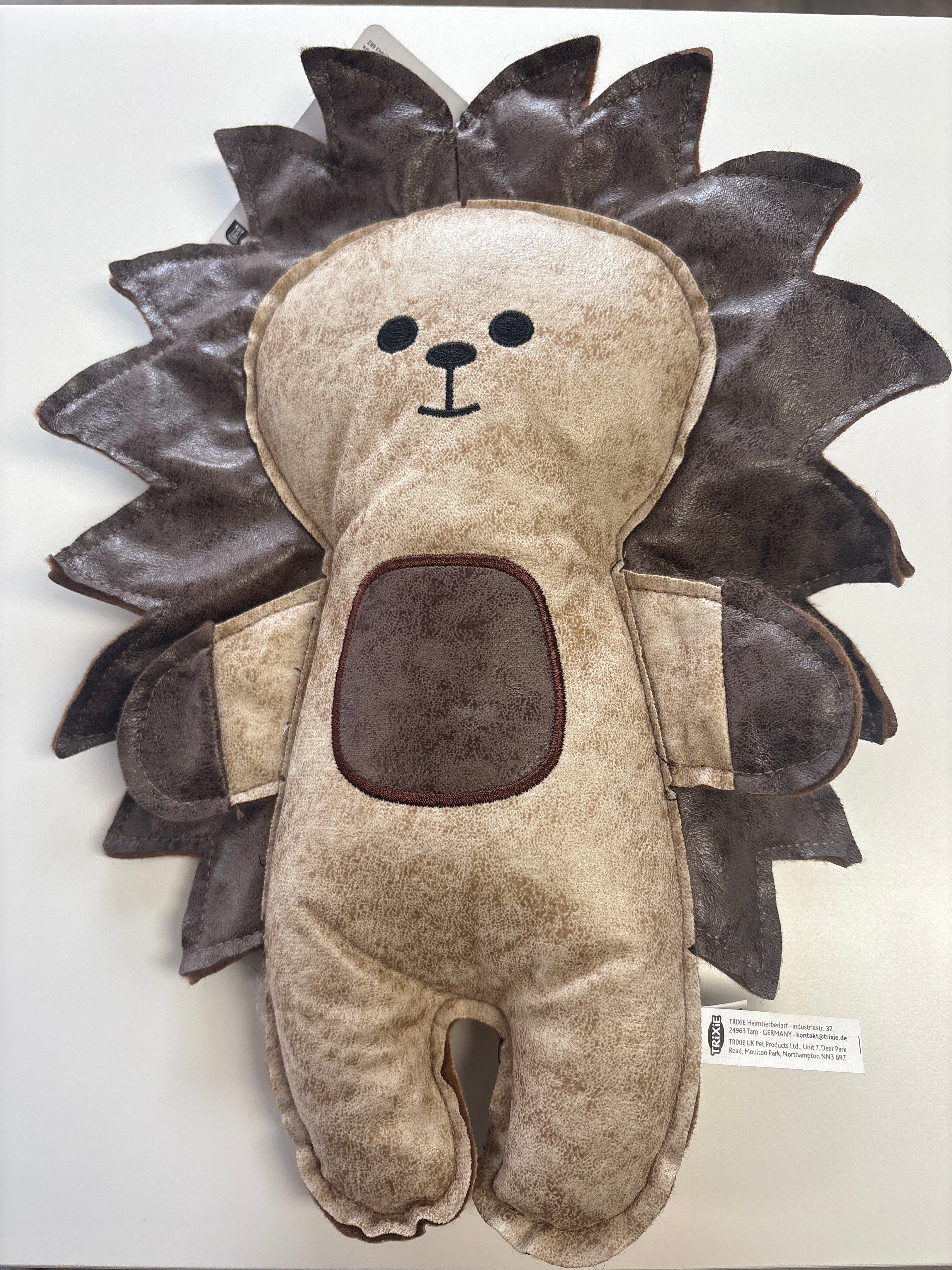 trixie heimtierbedarf tarp Igel Stoff 33cm – pinkabell