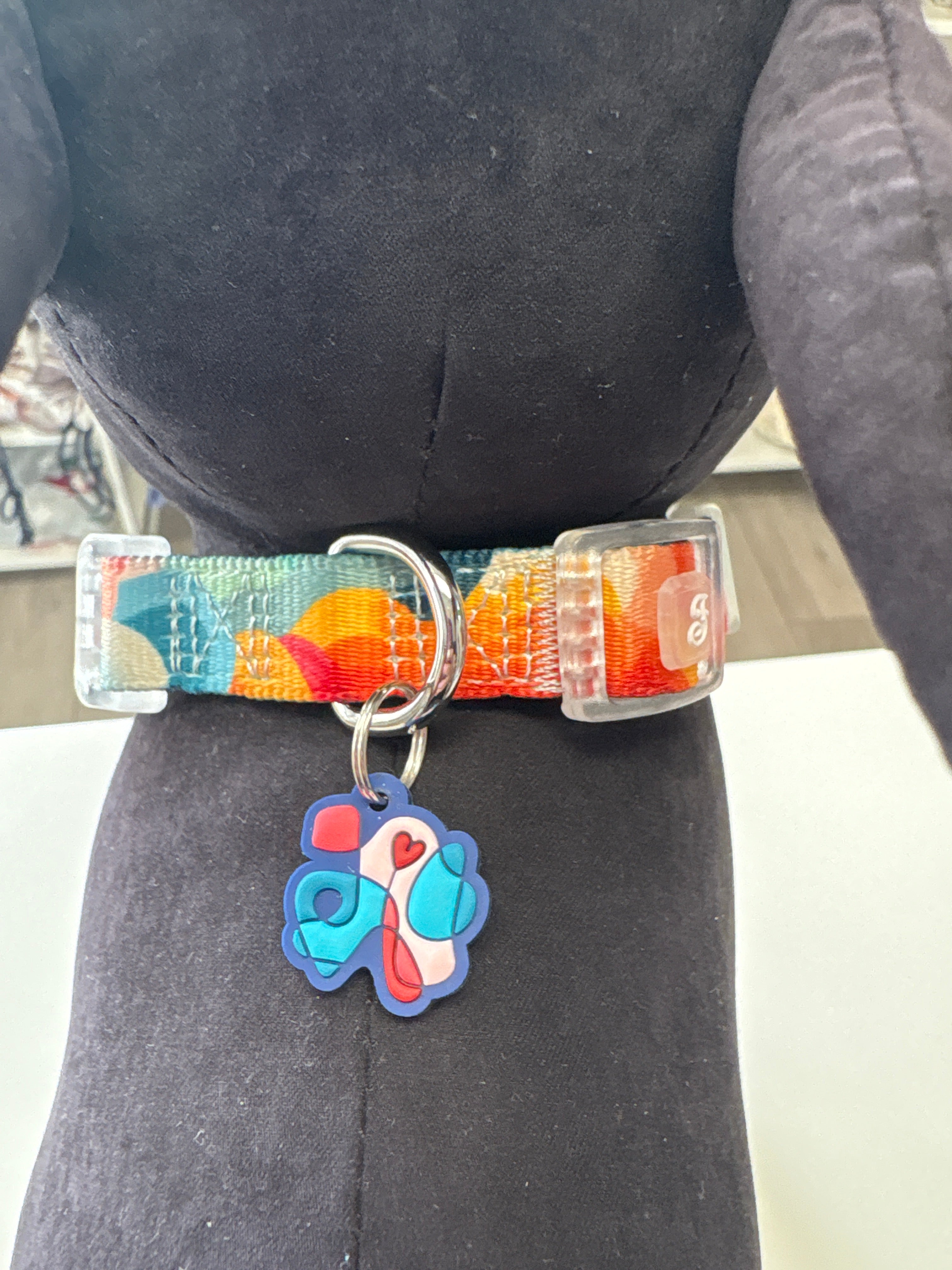 Collare Motif Nuages L