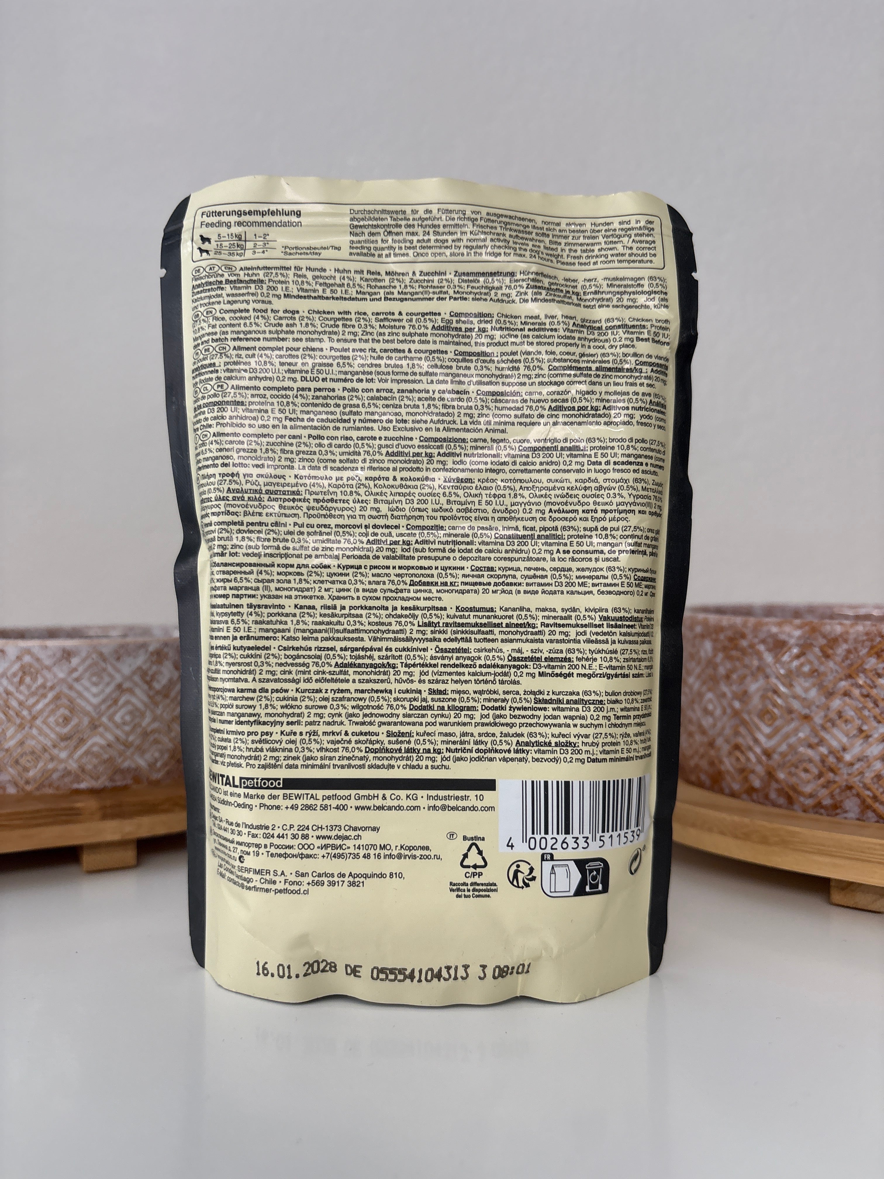 Belcando Huhn mit Reis 300g