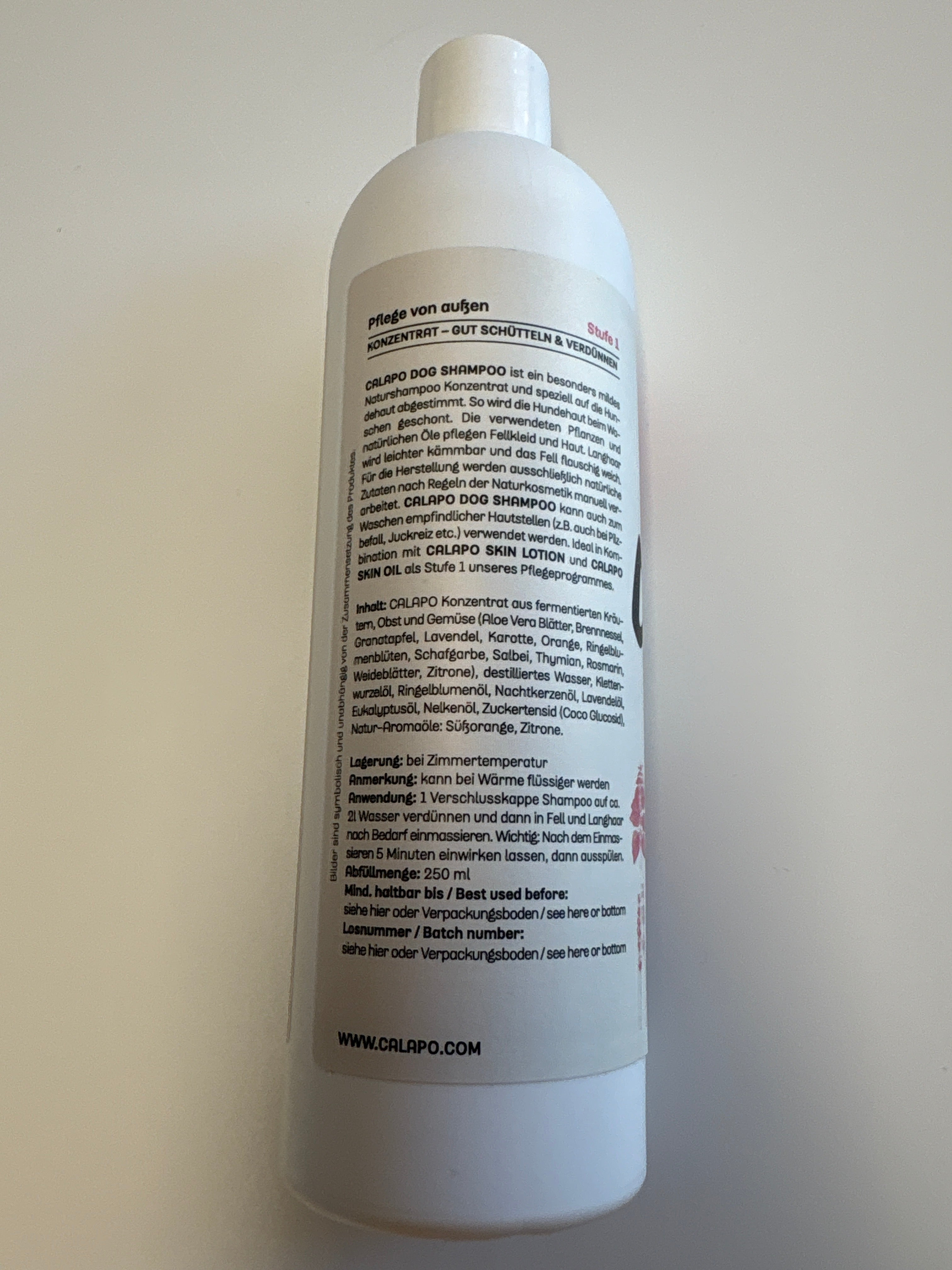 Calapo Dog Shampoo 250ml