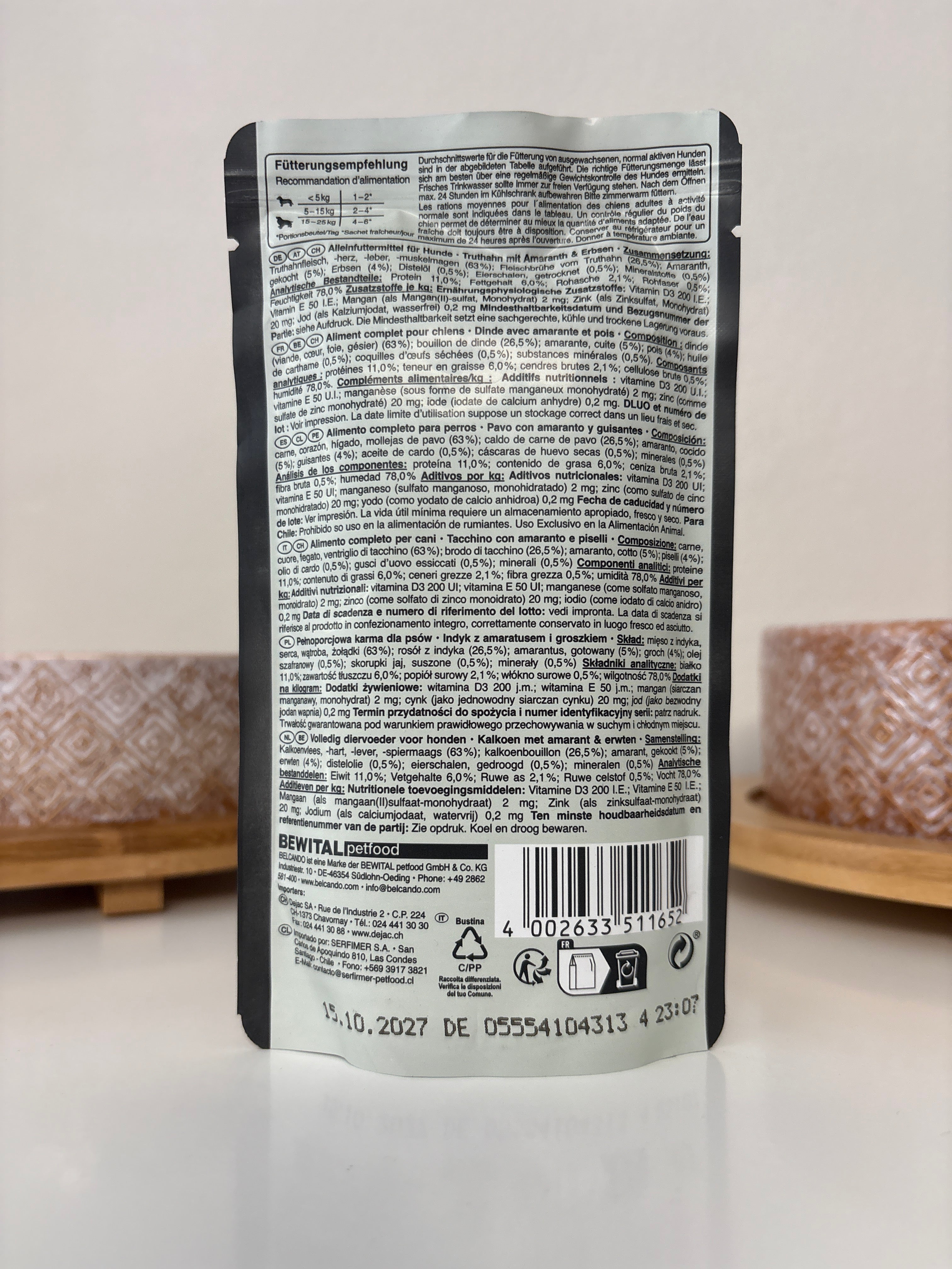 Belcando Truthahn mit Amaranth 125g