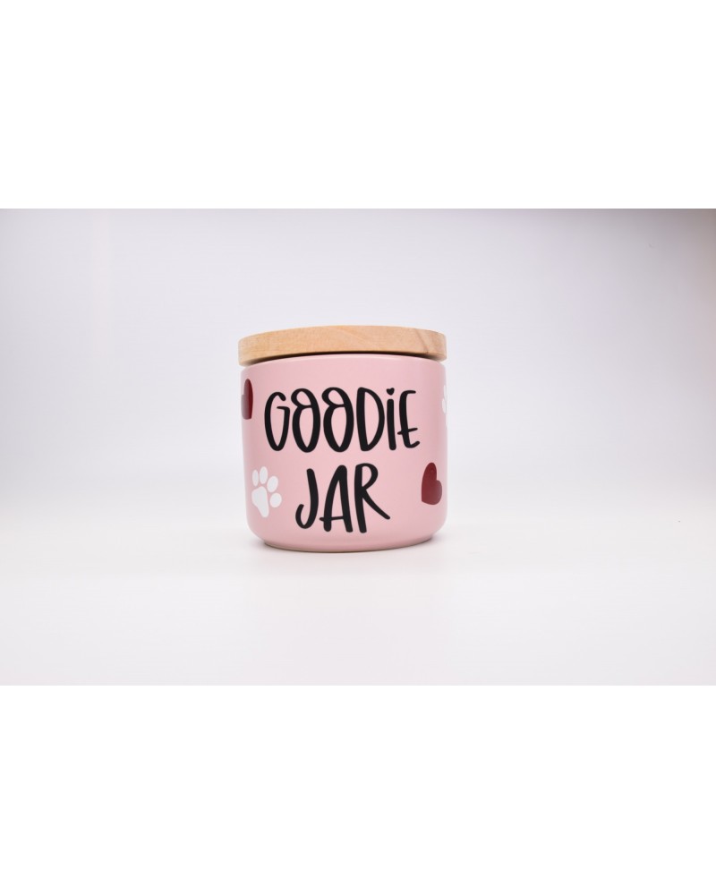 Leckerlieglas | Goodie-Jar rosa