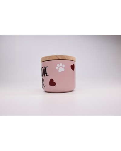 Leckerlieglas | Goodie-Jar rosa