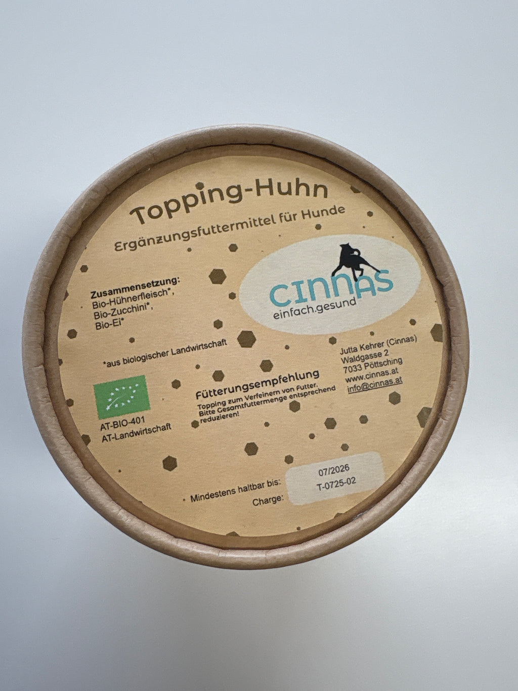 Topping Huhn