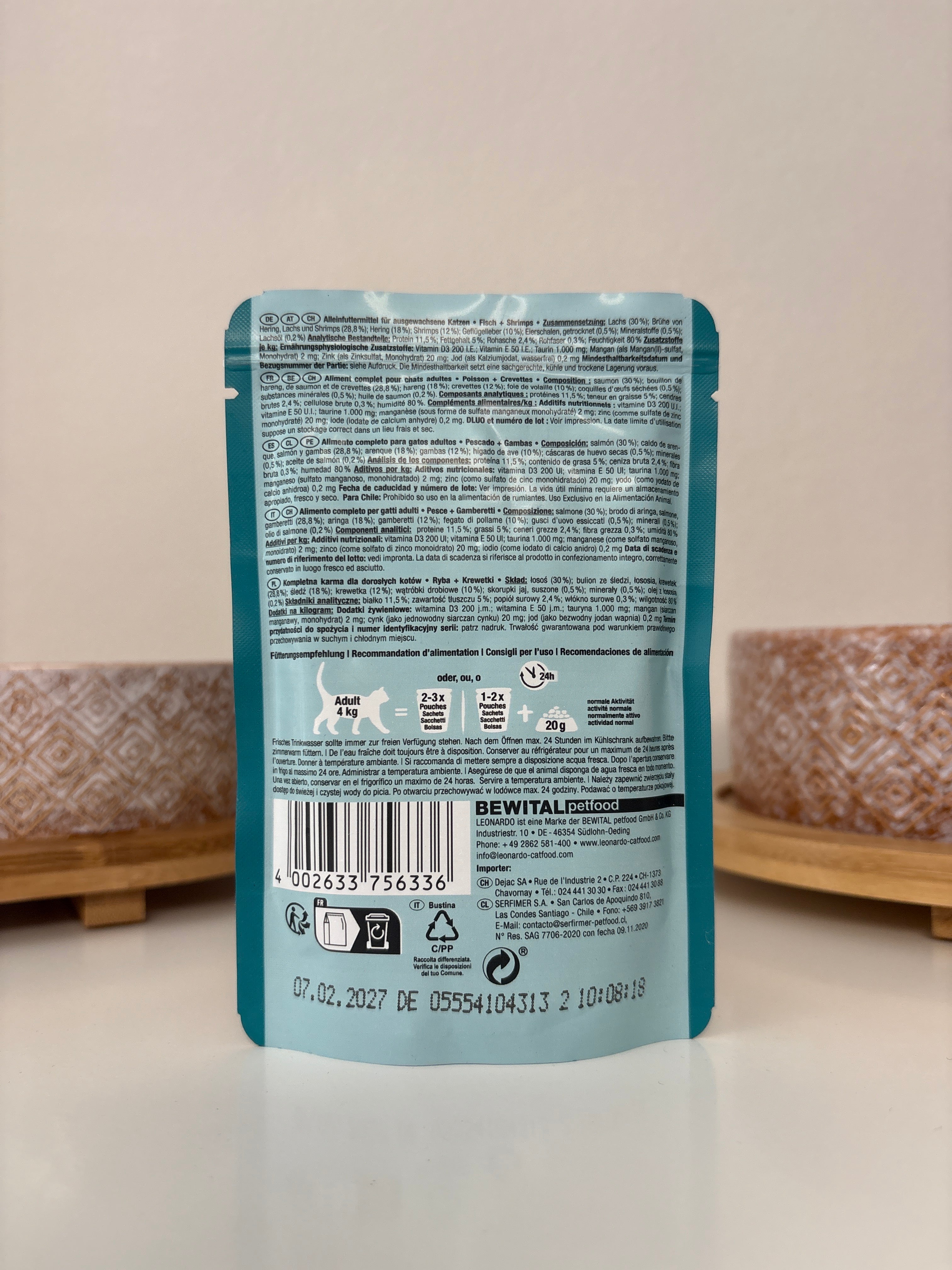 Leonardo Fisch+Shrimps 85g