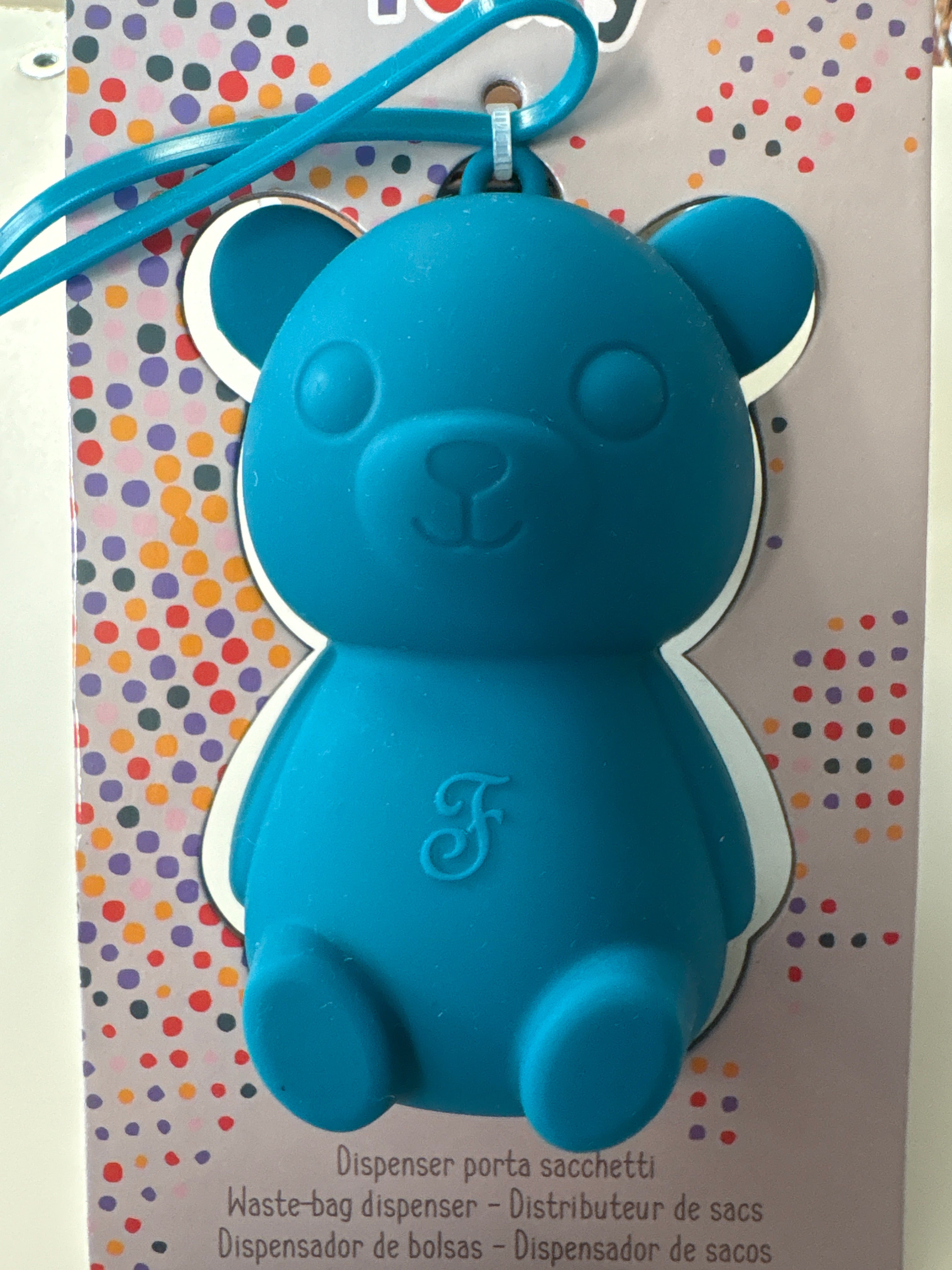 Wastebag Dispenser Teddy Petrol