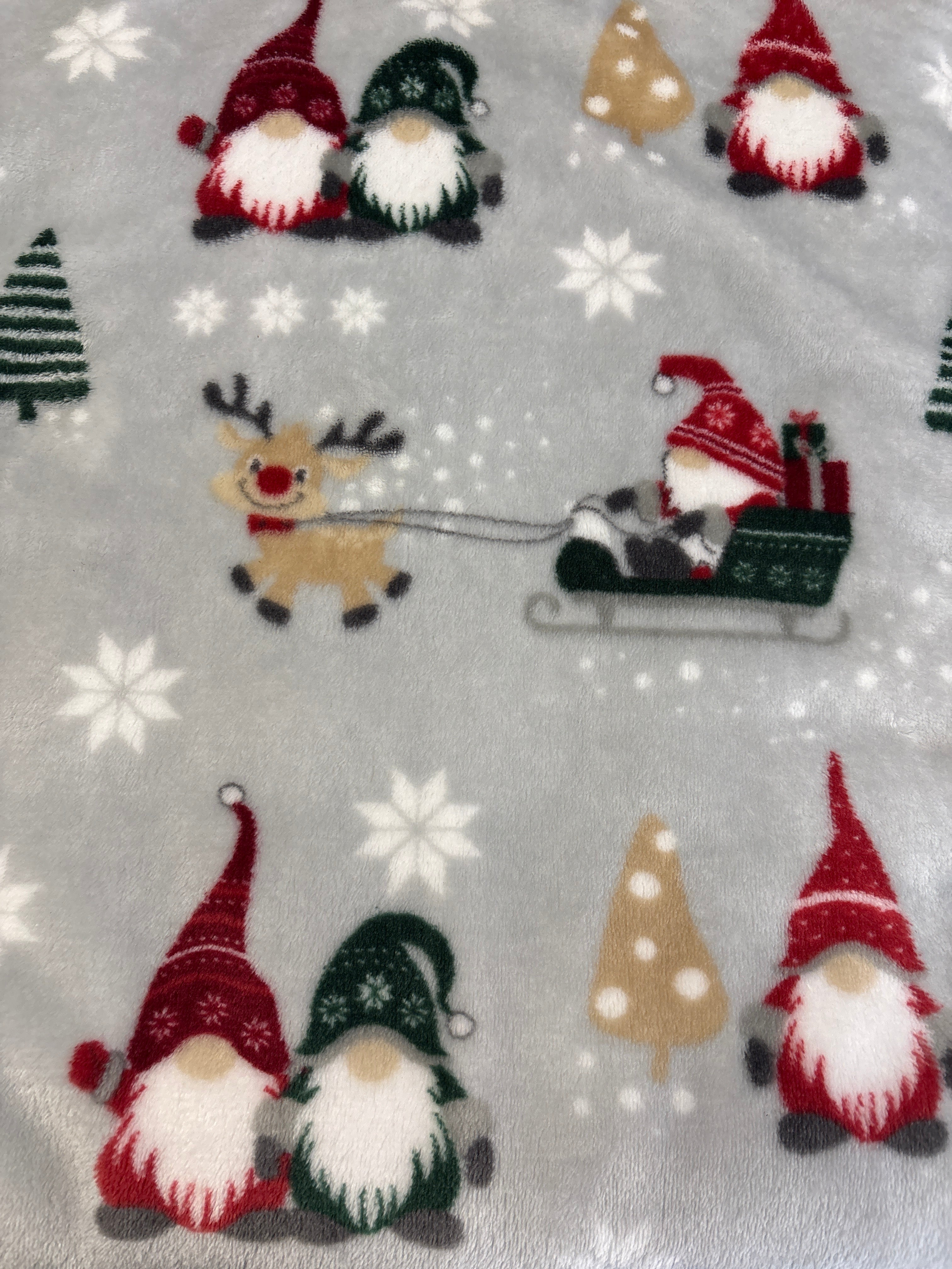 Hundedecke M | Wichtel grau