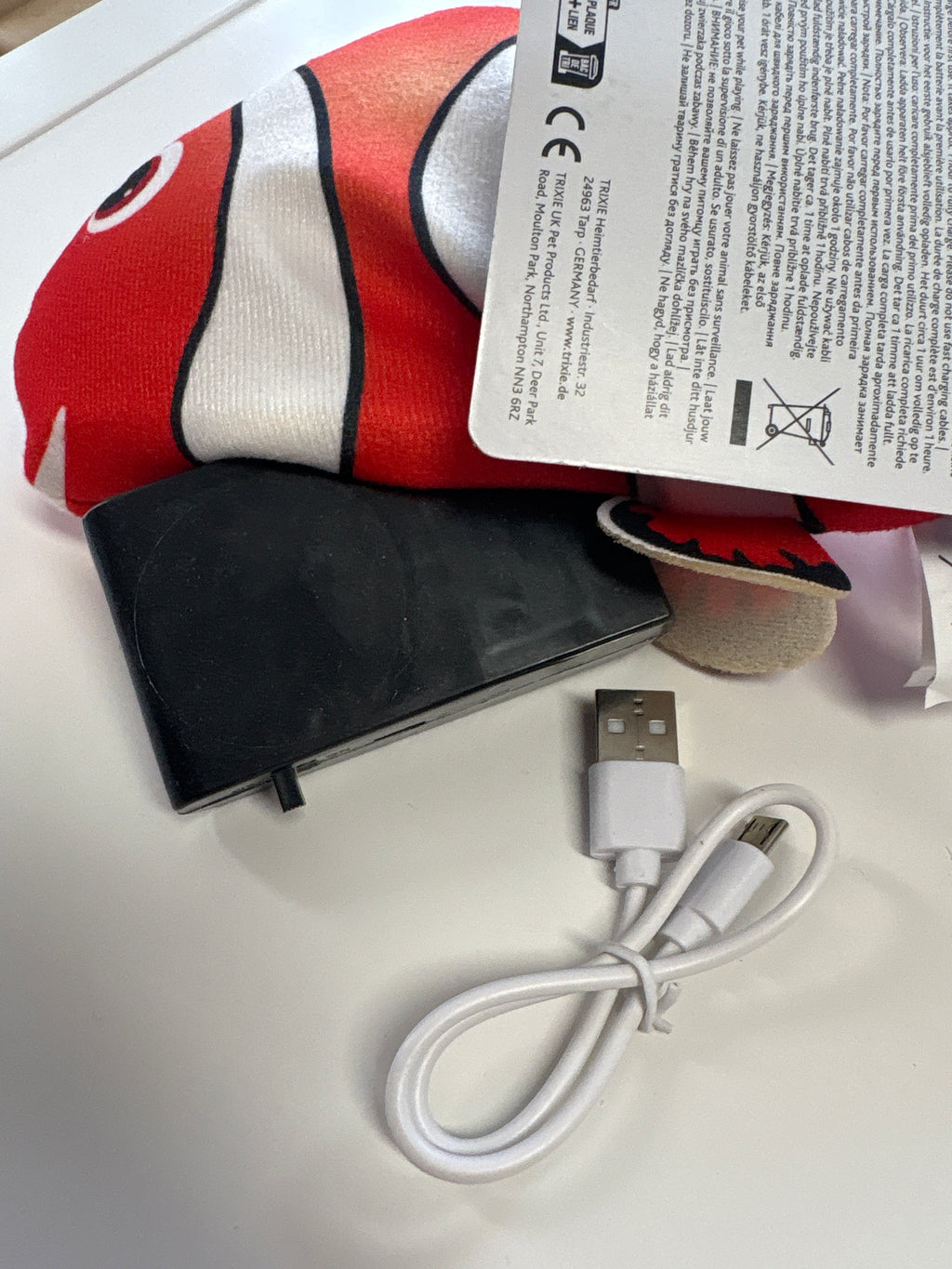 Zappelfisch, Stoff, Nemo