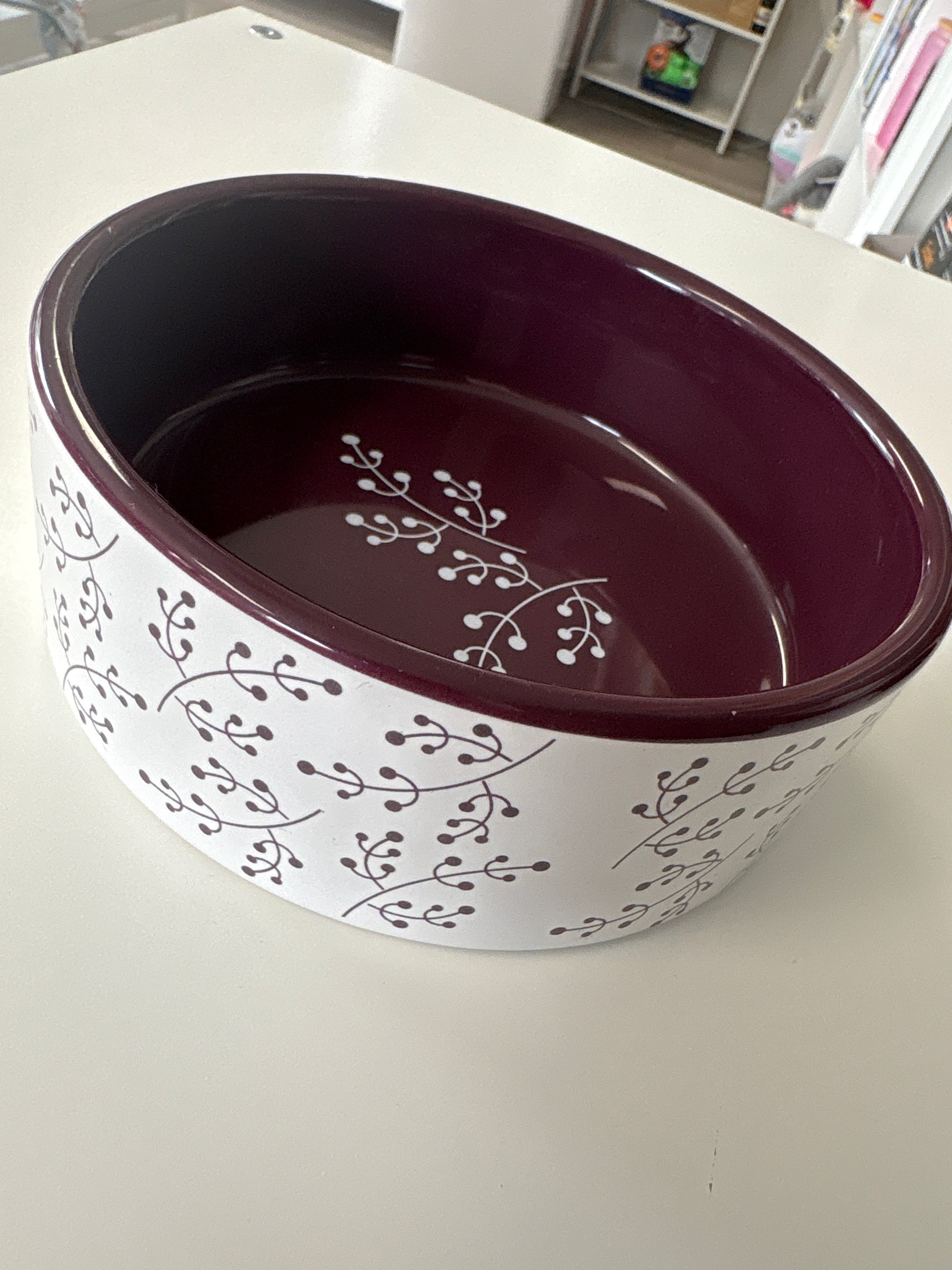 Napf Blumenmotiv 1,4l