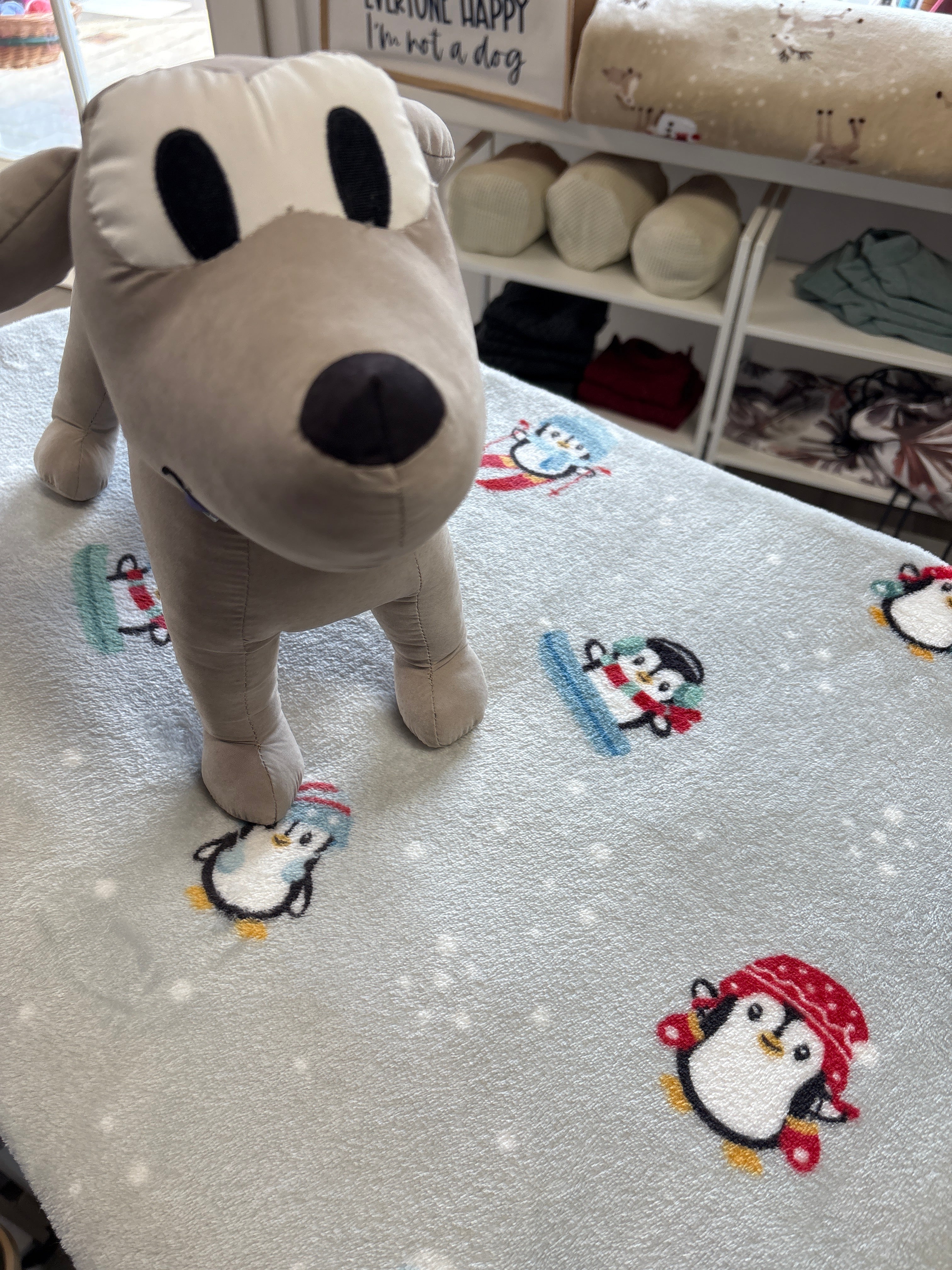 Hundedecke M | Pinguin