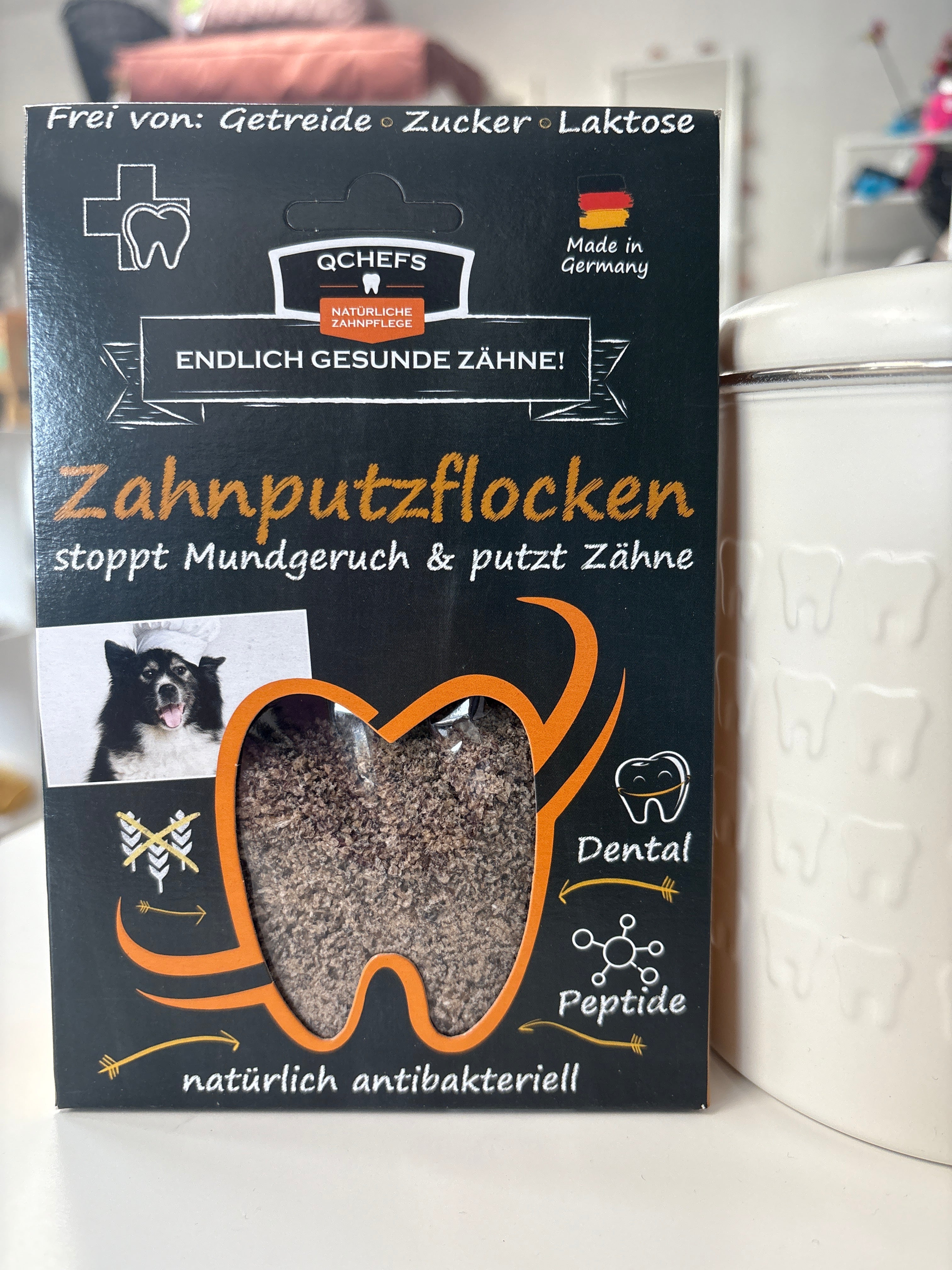 Zahnputzflocken Hund