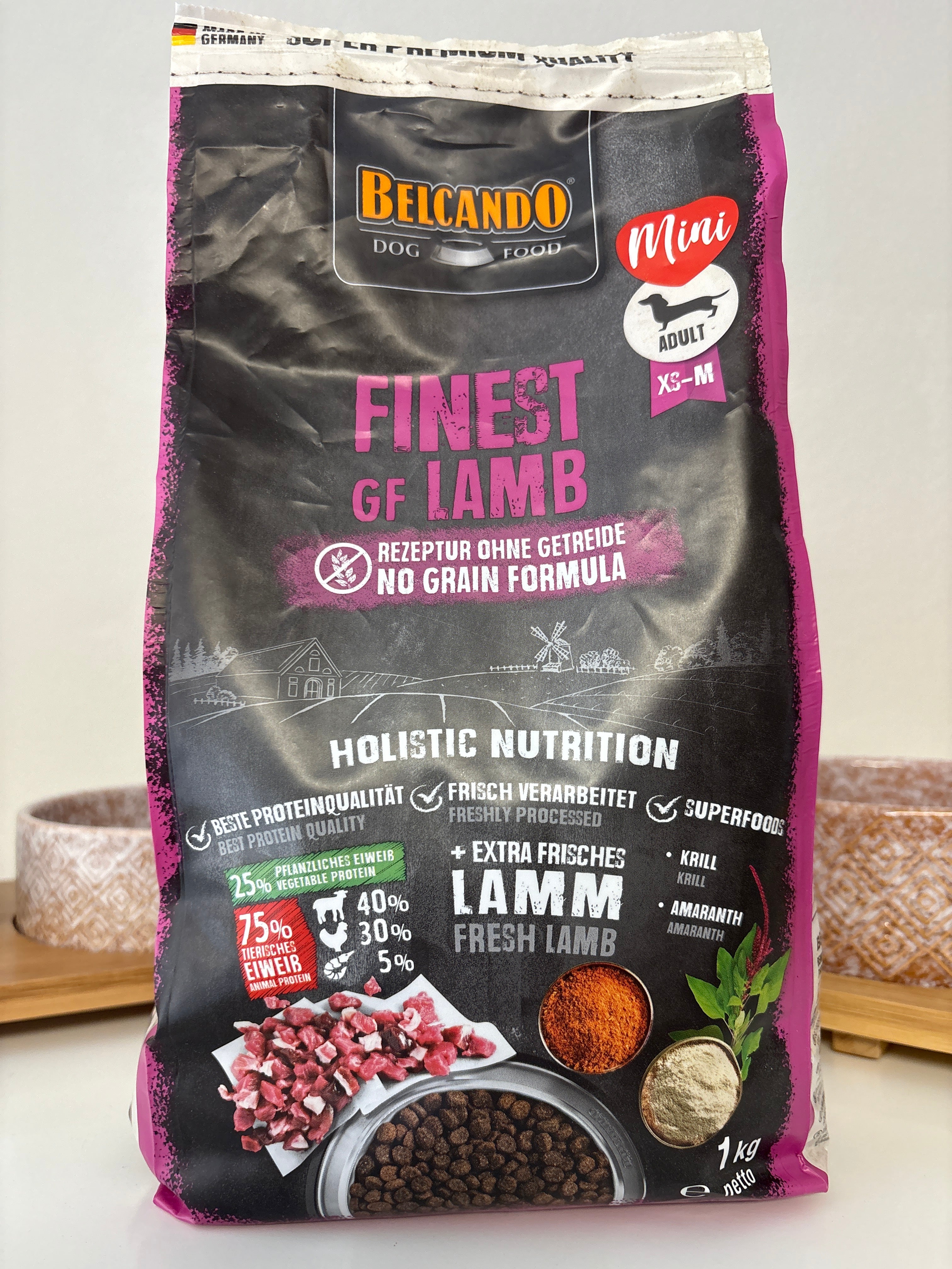 Belcando Finest GF Lamb 1kg