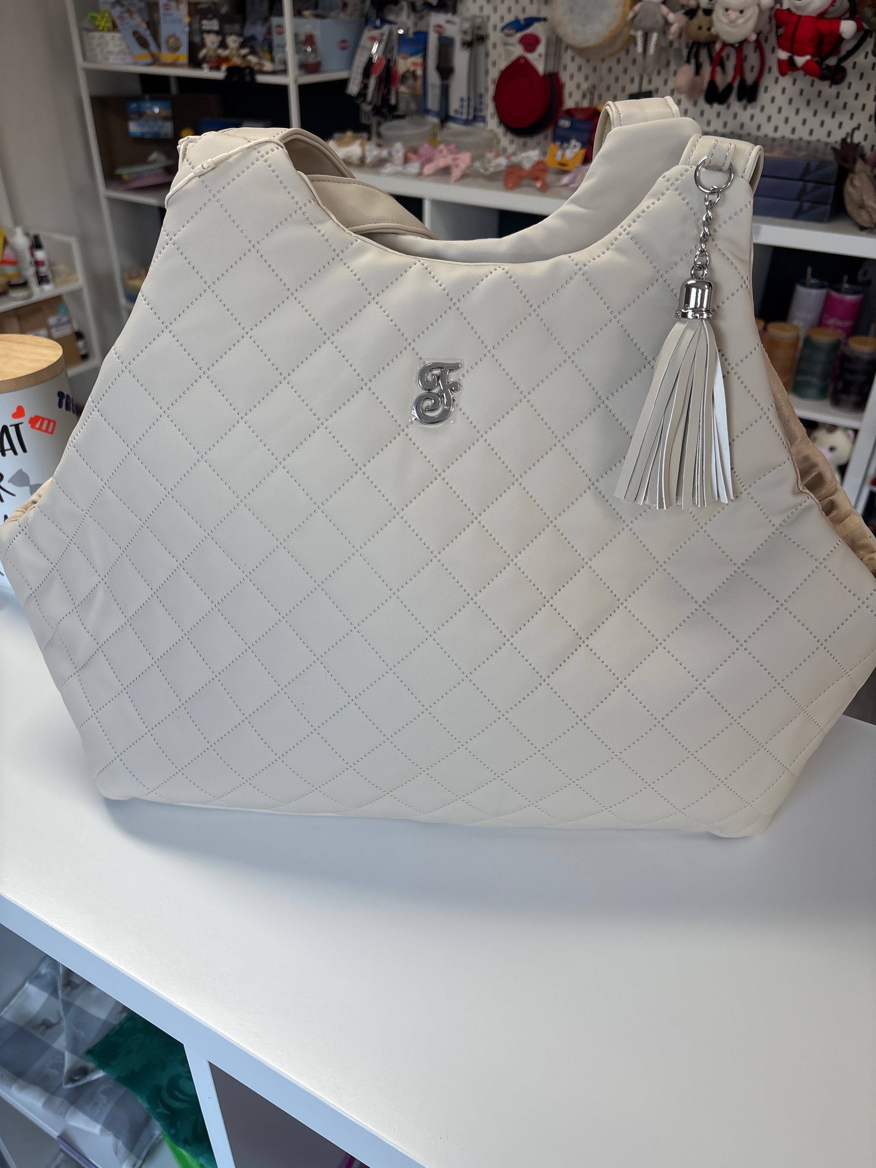 Hundetasche DIVA/Beige