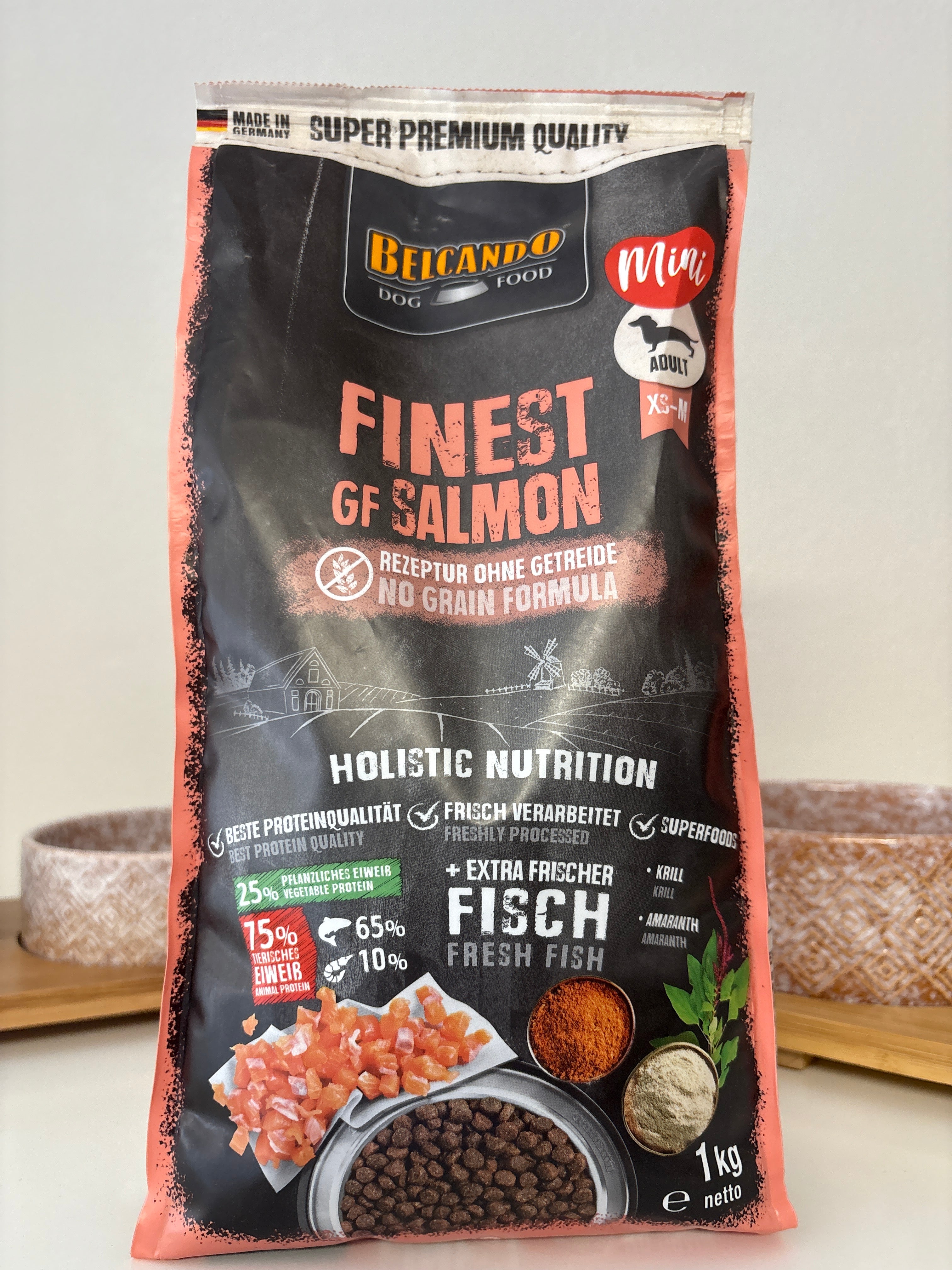 Belcando Finest GF Salmon 1kg