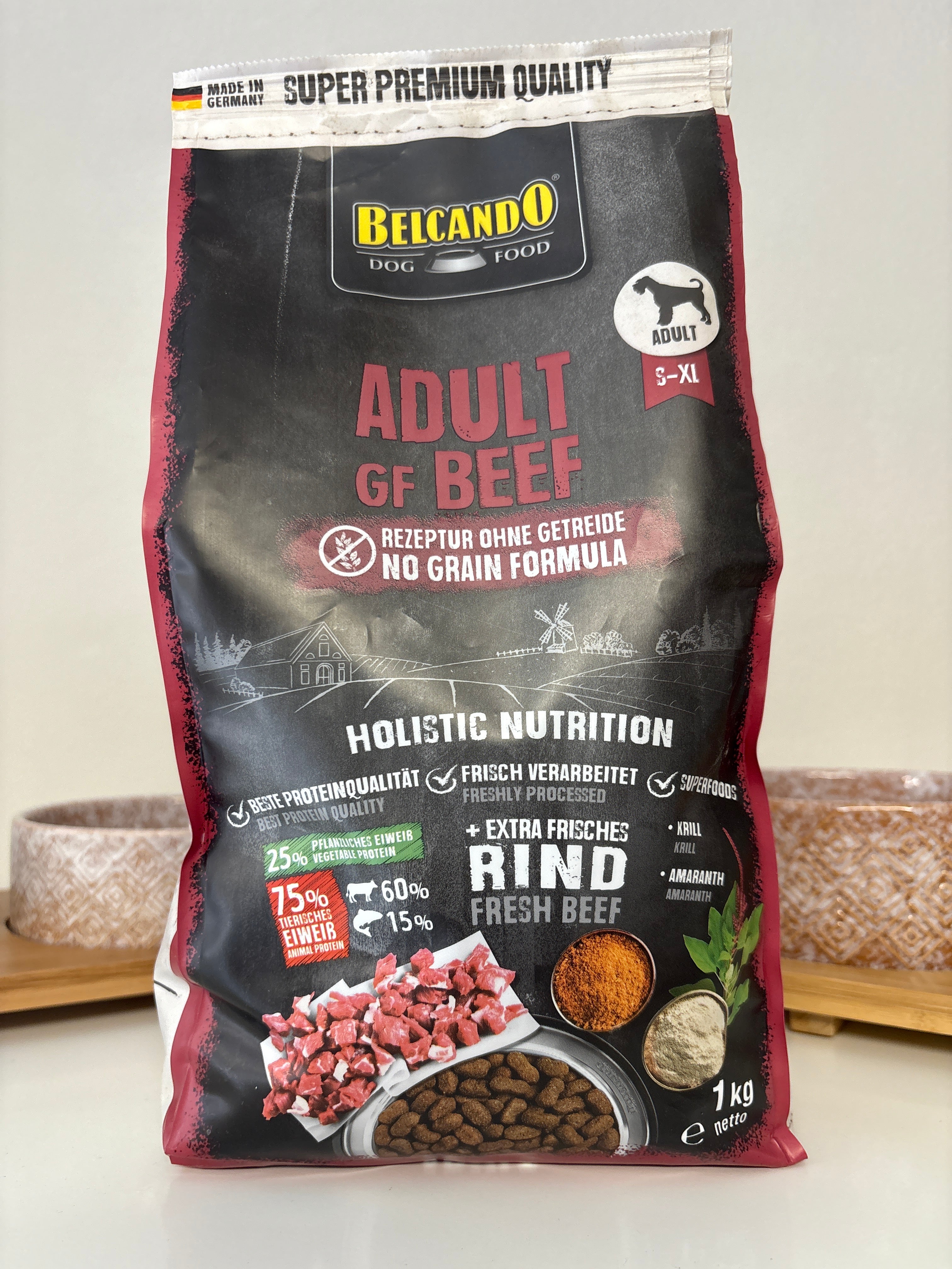 Belcando Adult GF Beef 1kg