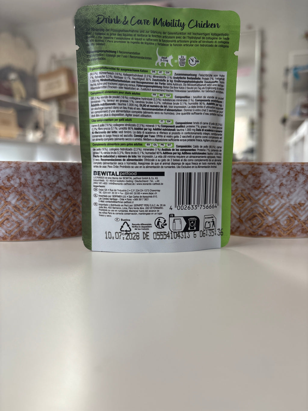 Leonardo Drink&Care Mobility Chicken 40g