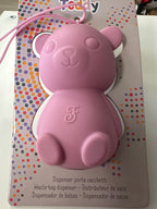 Wastebag Dispenser Teddy Rosa