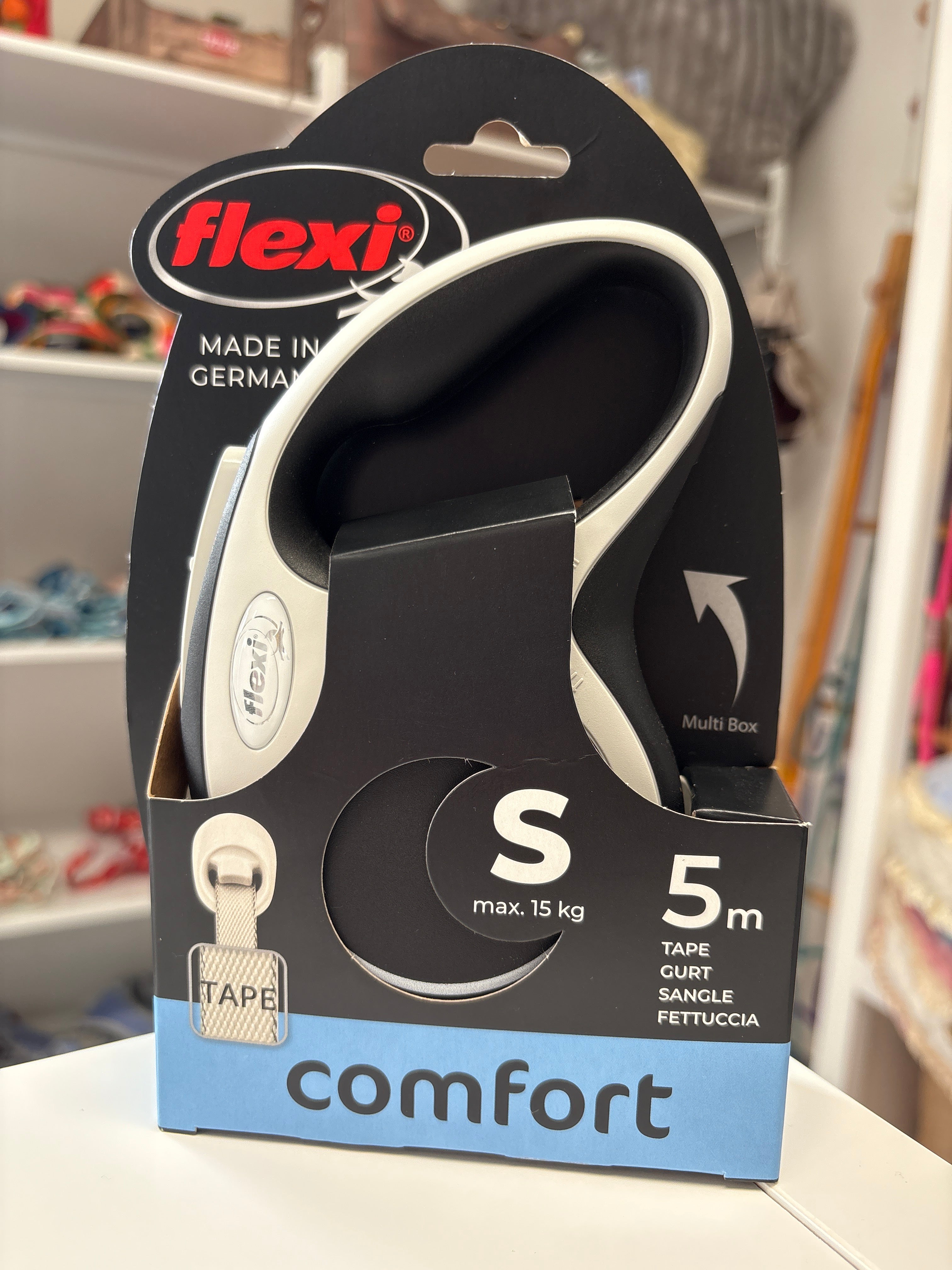 Flexi New Comfort Schwarz S
