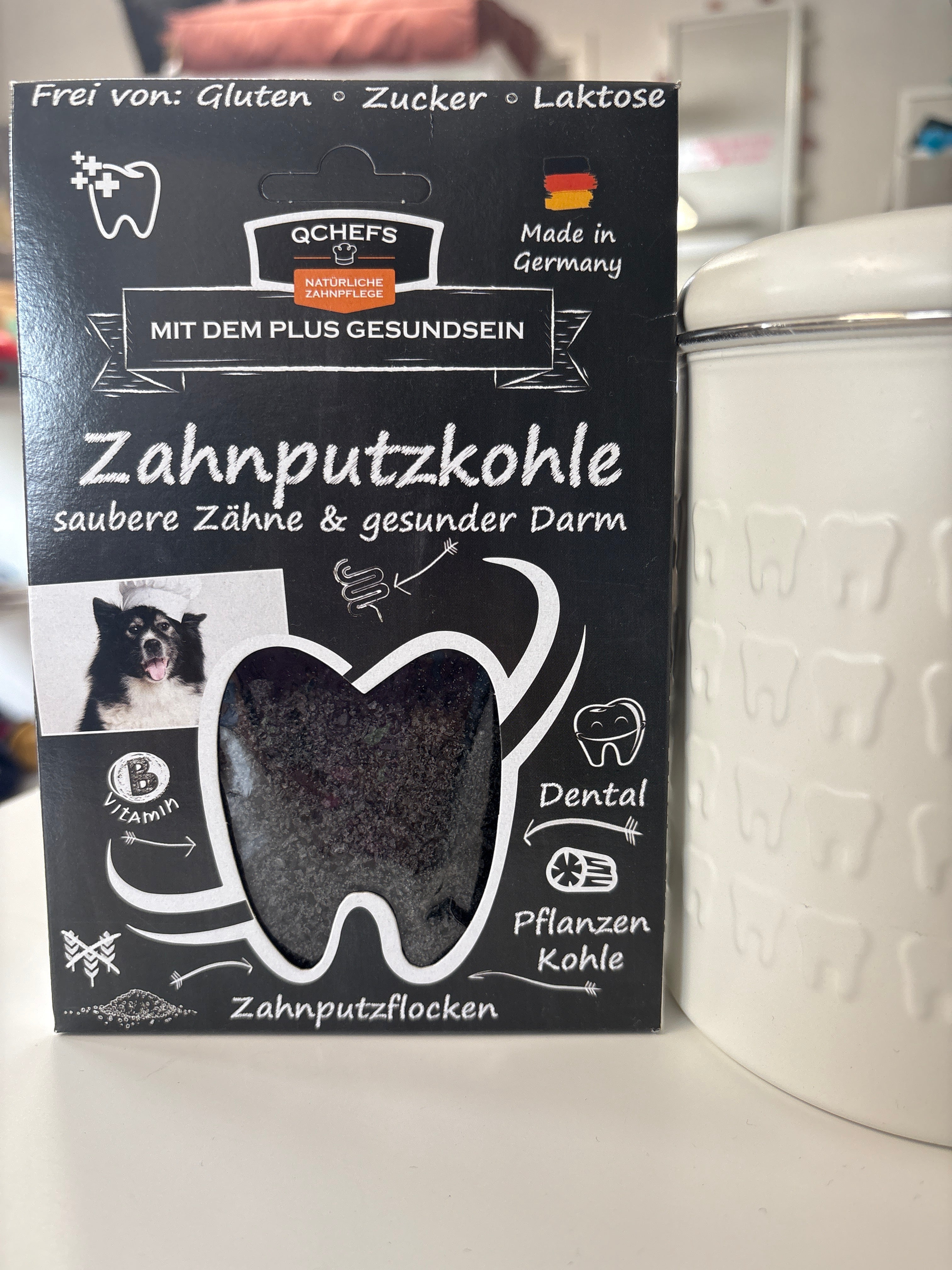 Zahnputzkohle Hund