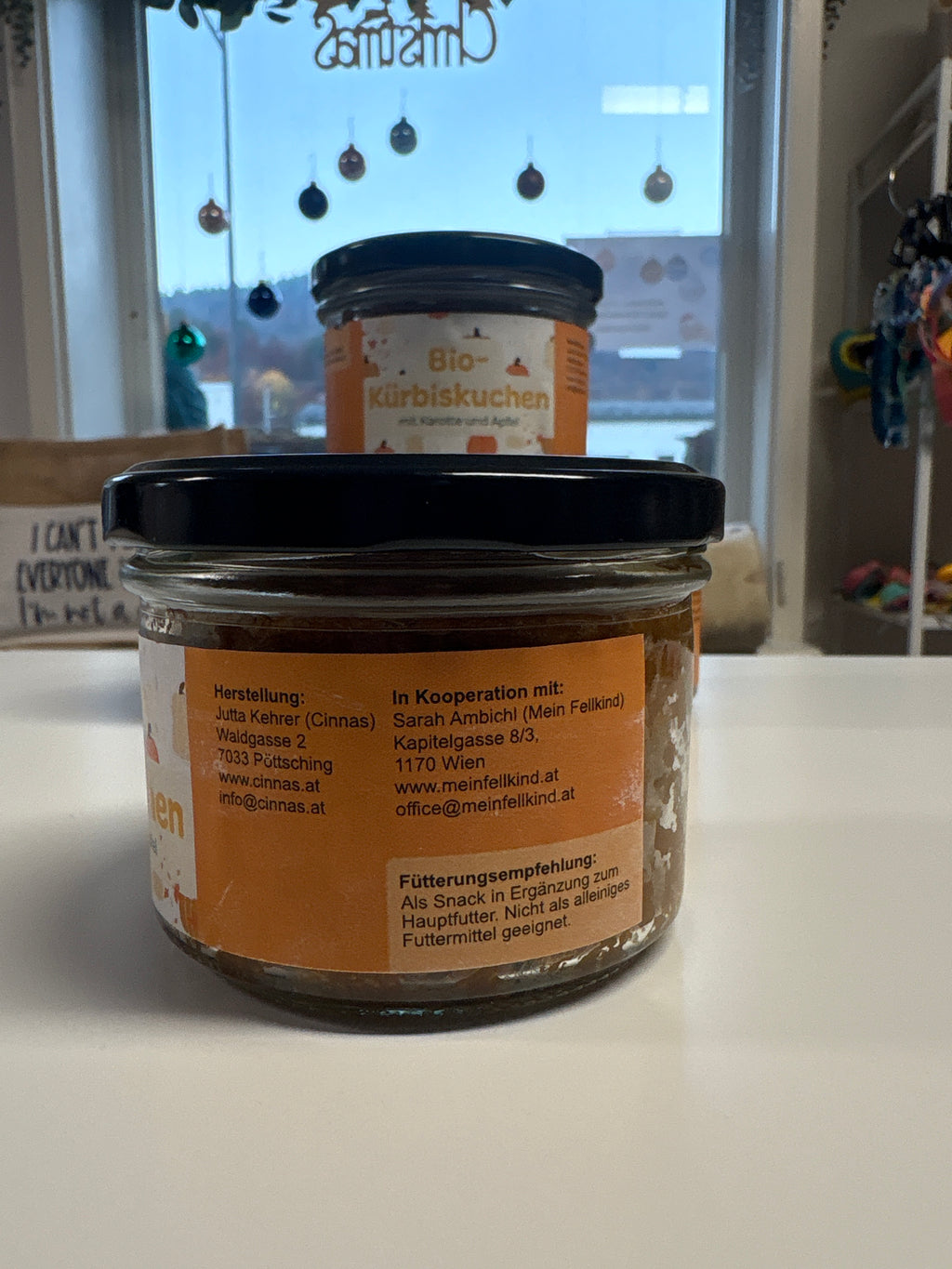 Bio-Kürbiskuchen für Hunde