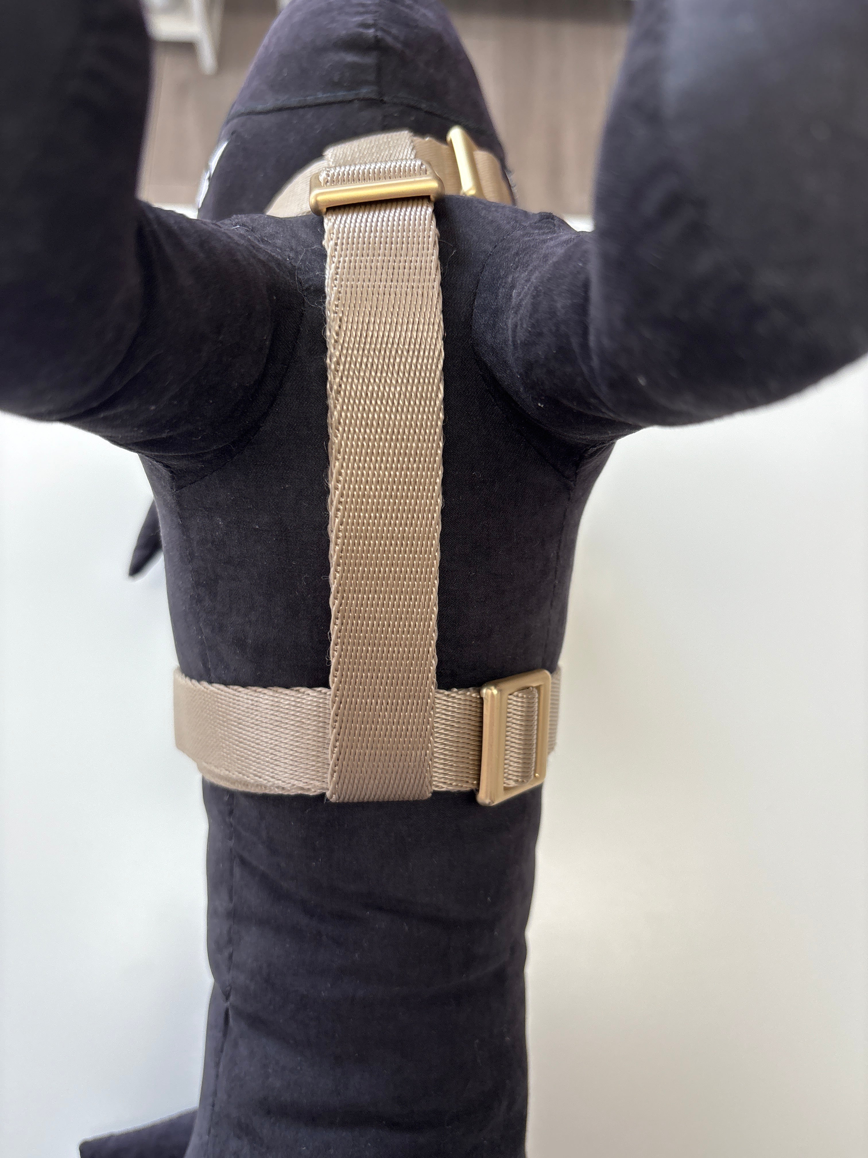 PETTORINA MIDA SMALL 20-30 CM; 30-45 CM BEIGE
