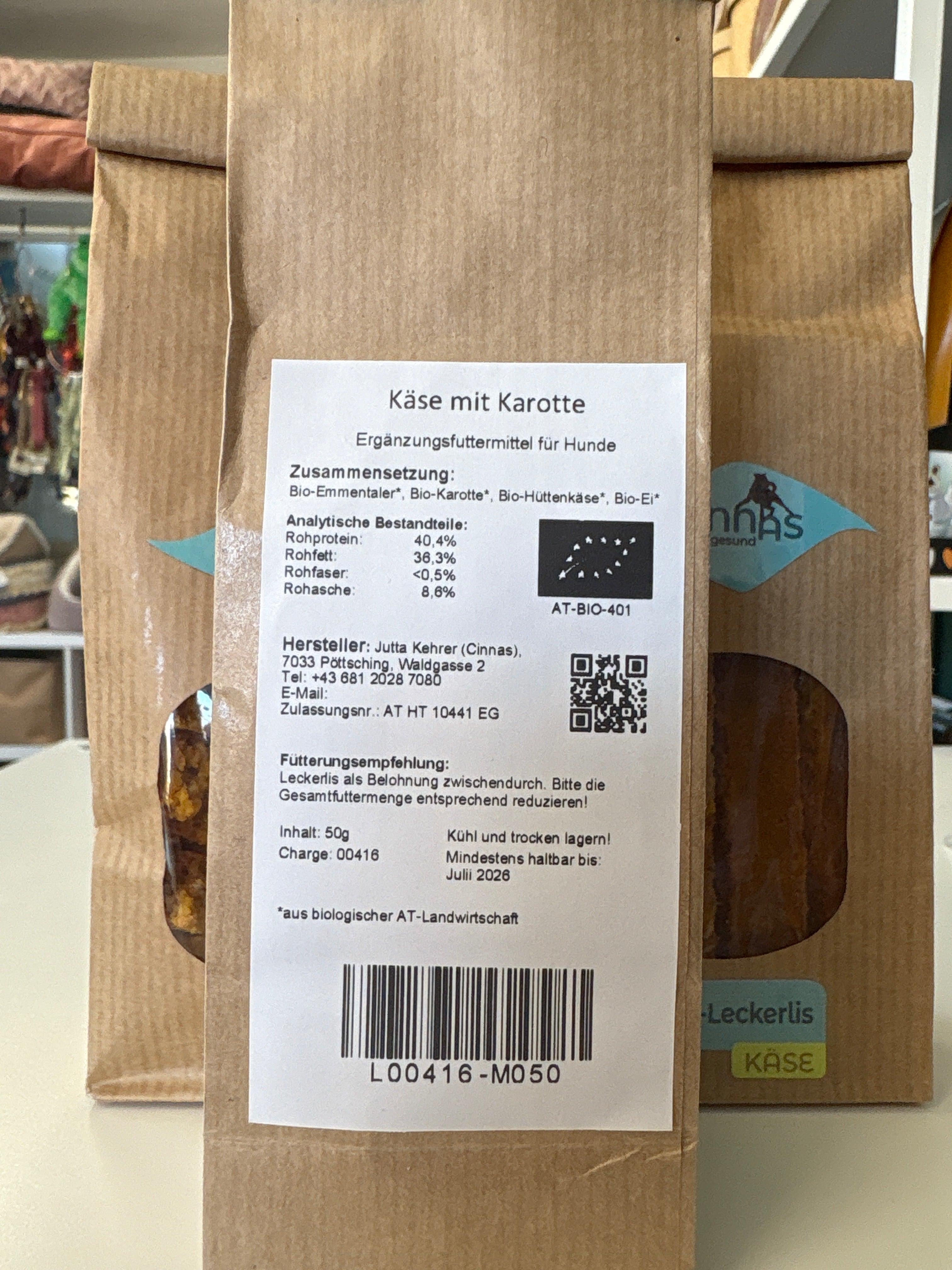 Bio Käse Minis 50g