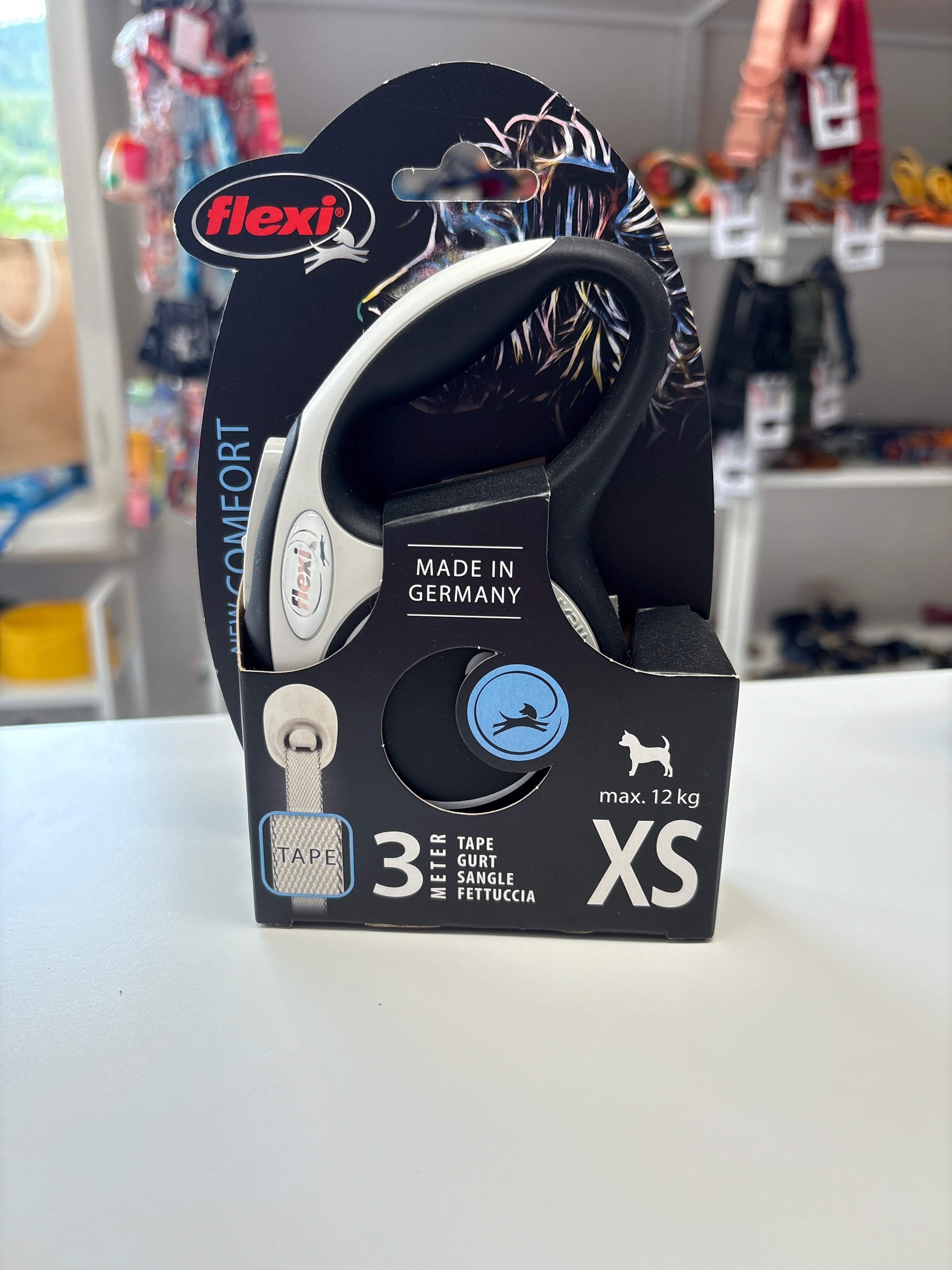 Flexi New Comfort Schwarz XS