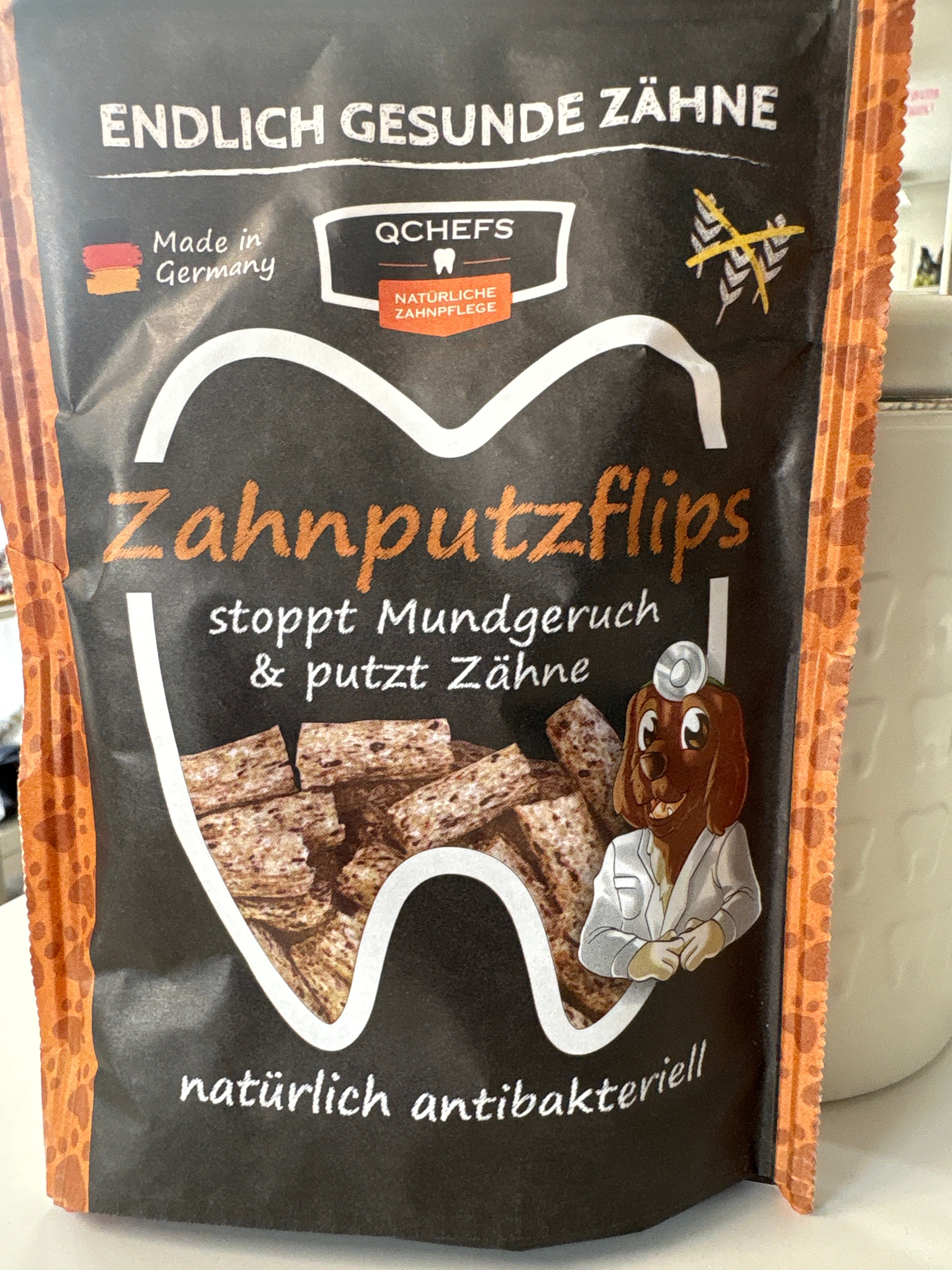 Zahnputzflips | Hund