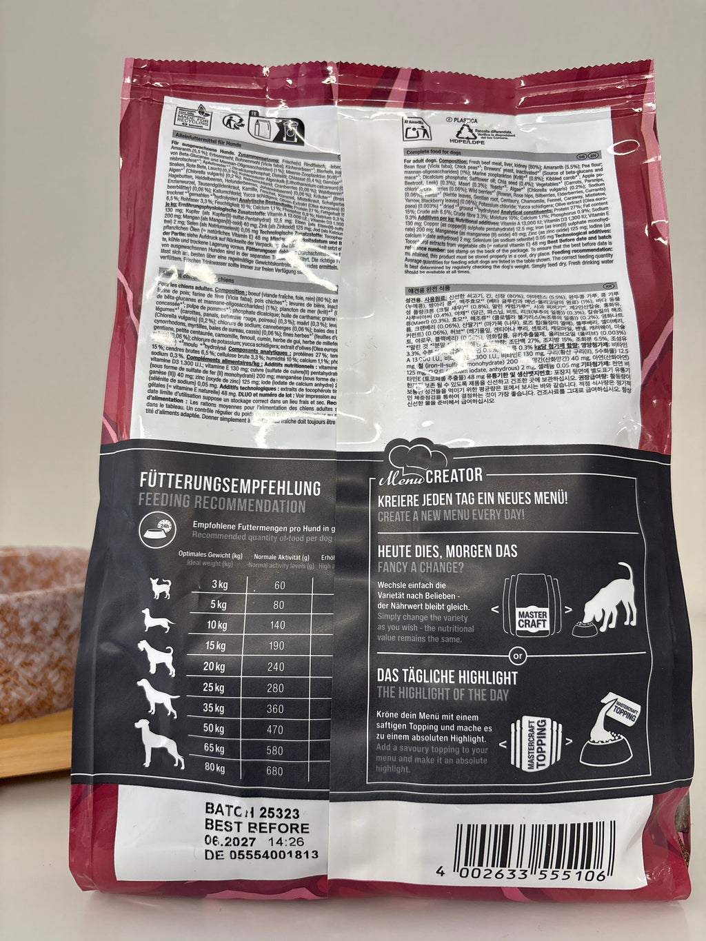 Mastercraft Fresh Beef 500g