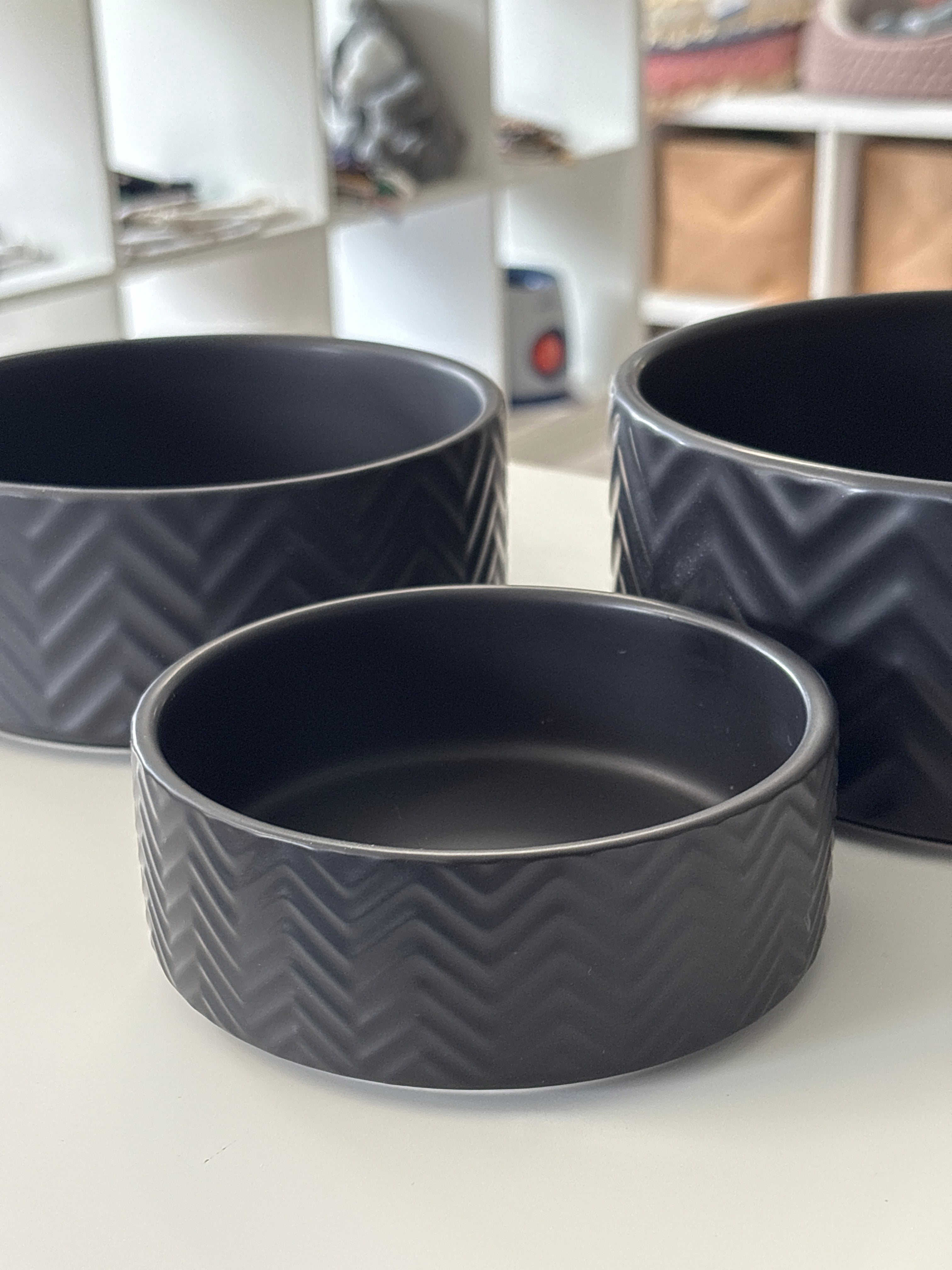 Napf Keramik Schwarz 16cm