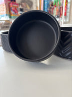 Napf Keramik schwarz 20cm