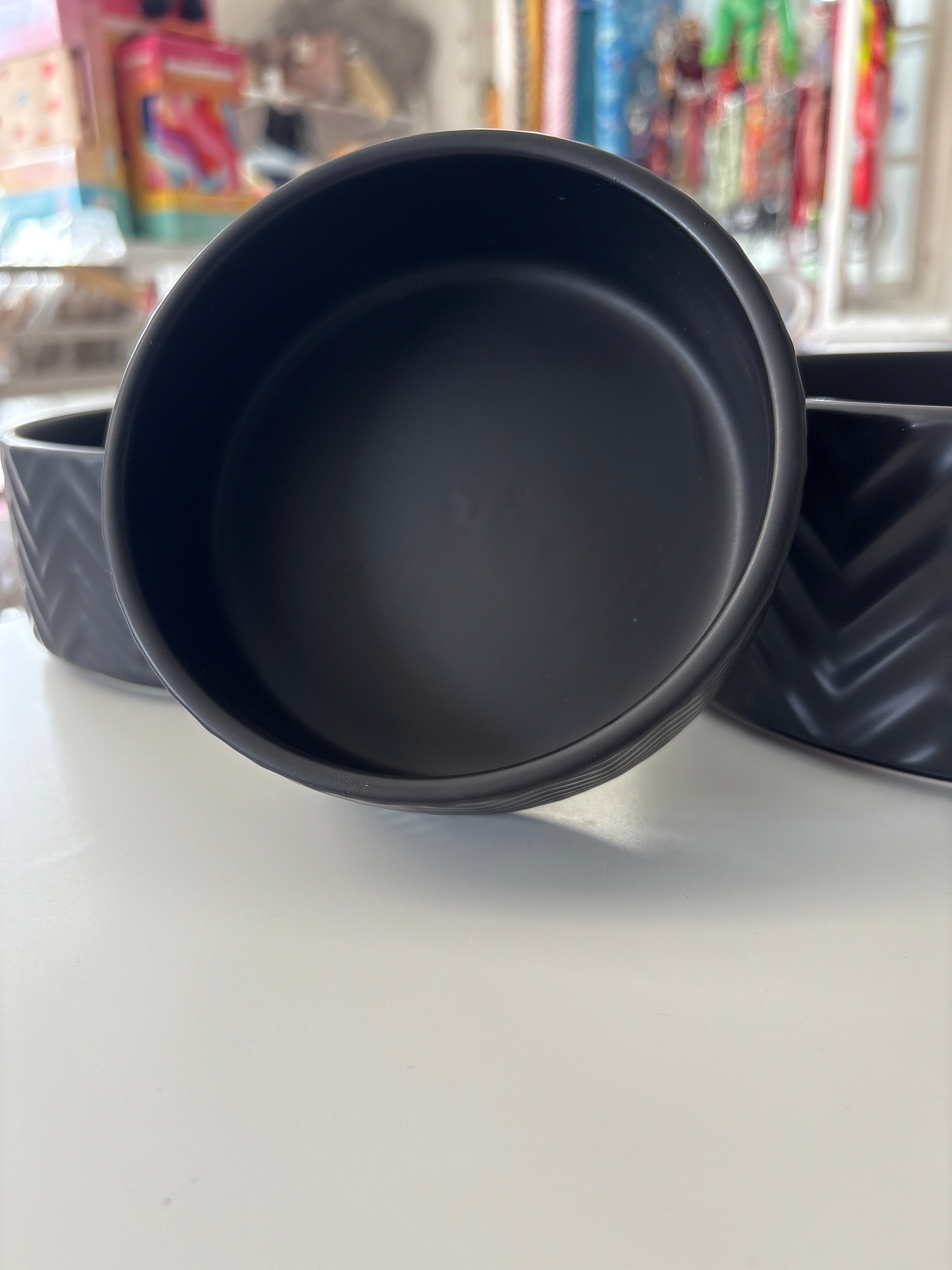 Napf Keramik Schwarz 16cm