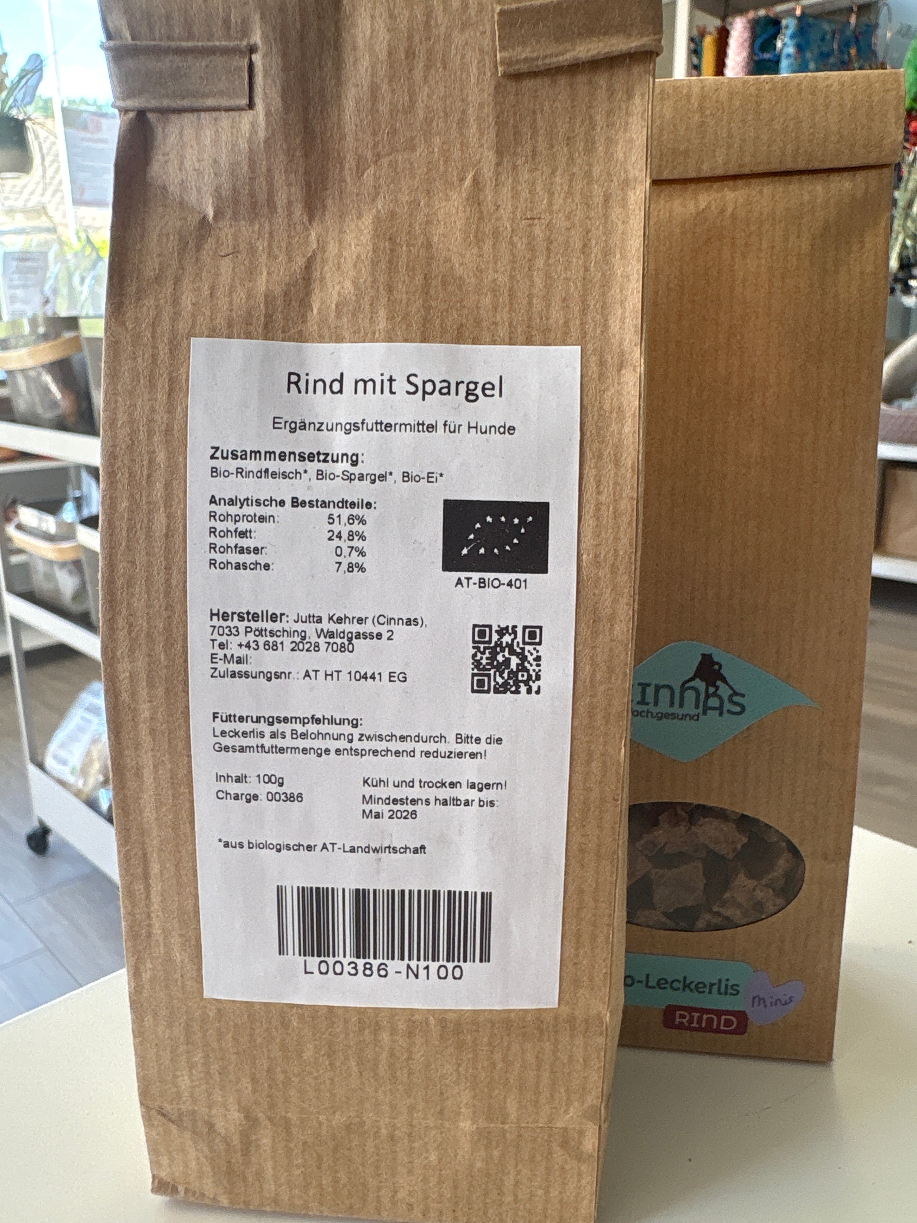 Bio Rind 100g