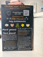 Zahnputzflocken Hund