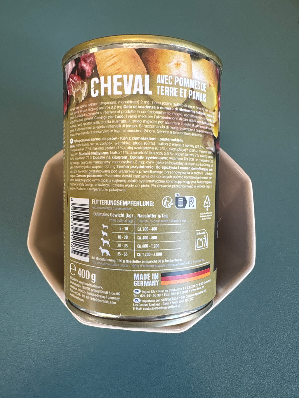 Belcando Pferd mit Kartoffel 400g