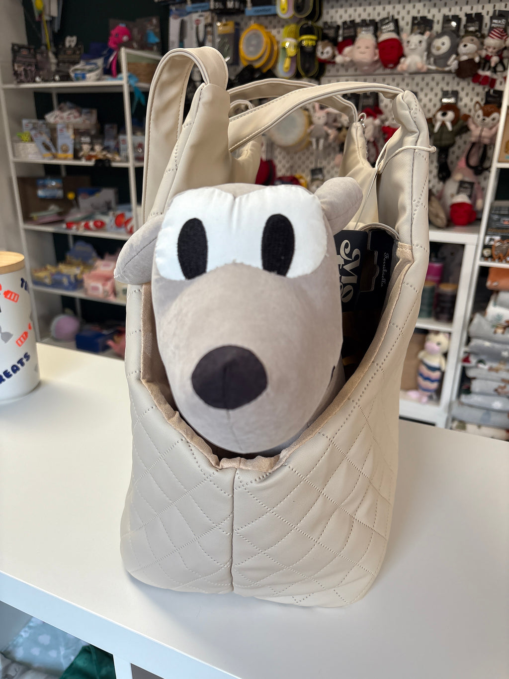 Hundetasche DIVA/Beige