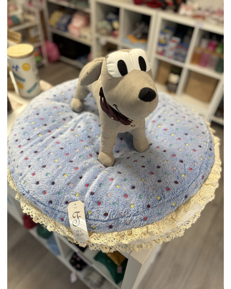 Hundebett | Macaron Day BLAU